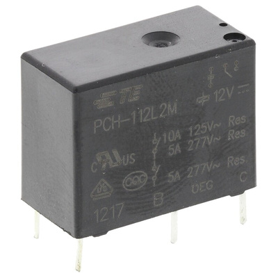 PCH Relay,1CO,10A 120ac,12dc 200mW