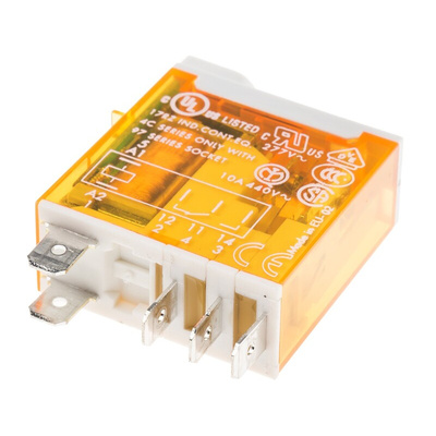 Finder PCB Mount Power Relay, 110V ac Coil, 16A Switching Current, SPDT