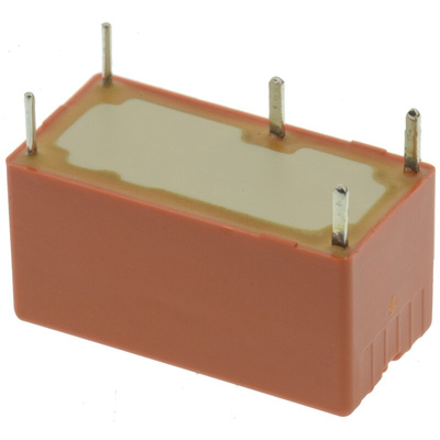 TE Connectivity PCB Mount Latching Power Relay, 12V dc Coil, 5A Switching Current, SPDT