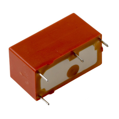 TE Connectivity PCB Mount Non-Latching Relay, 5V dc Coil, 6A Switching Current, SPST