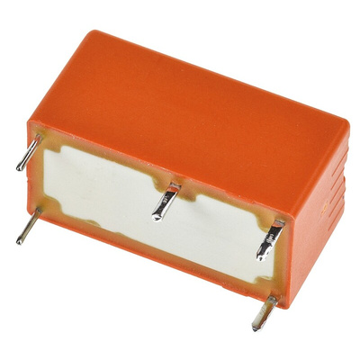 TE Connectivity PCB Mount Power Relay, 5V dc Coil, 5A Switching Current, SPDT