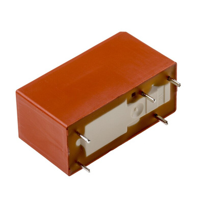 TE Connectivity PCB Mount Power Relay, 20V dc Coil, 12A Switching Current, SPDT