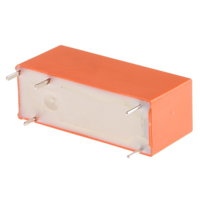 TE Connectivity PCB Mount Power Relay, 5V dc Coil, 8A Switching Current, SPDT