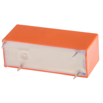 TE Connectivity PCB Mount Power Relay, 24V dc Coil, 8A Switching Current, SPST