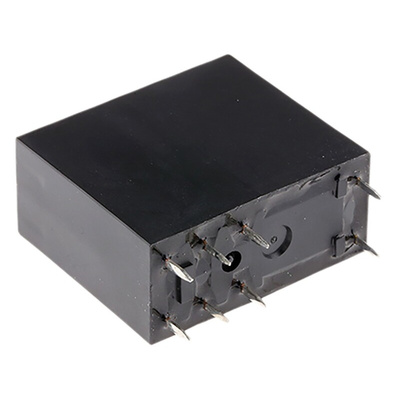 Omron PCB Mount Power Relay, 12V dc Coil, 4A Switching Current, DPDT