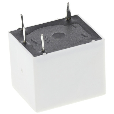 Finder PCB Mount Power Relay, 12V dc Coil, 10A Switching Current, SPST