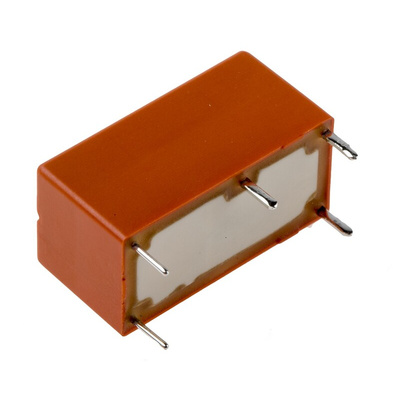 TE Connectivity PCB Mount Power Relay, 24V dc Coil, 5A Switching Current, SPDT