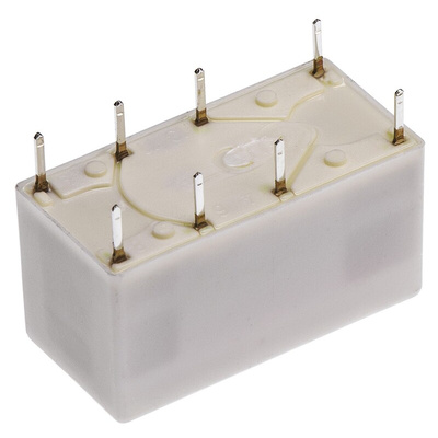 TE Connectivity PCB Mount Power Relay, 12V dc Coil, 3A Switching Current, DPDT