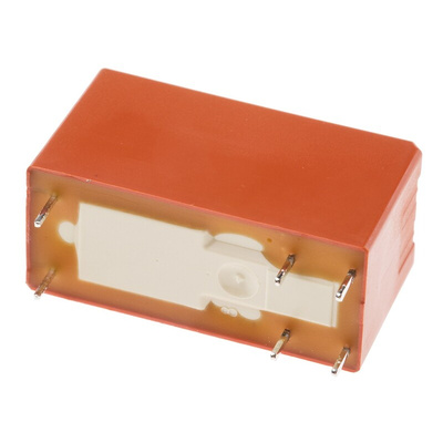 TE Connectivity PCB Mount Power Relay, 5V dc Coil, 16A Switching Current, SPST