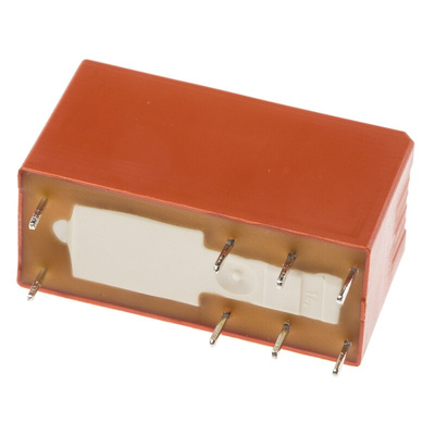 TE Connectivity PCB Mount Power Relay, 115V ac Coil, 8A Switching Current, DPDT