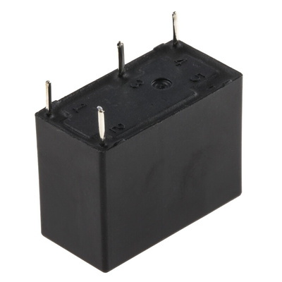 TE Connectivity PCB Mount Power Relay, 12V dc Coil, 5A Switching Current, SPST