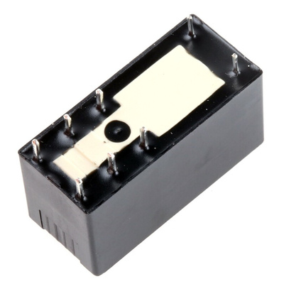 TE Connectivity PCB Mount Power Relay, 5V dc Coil, 8A Switching Current, DPDT