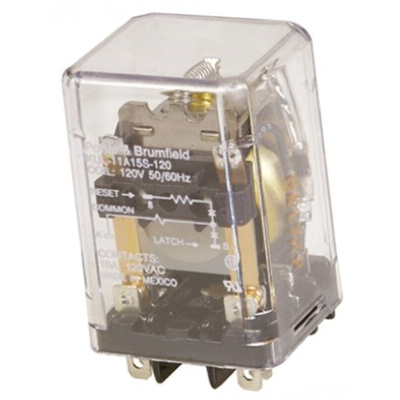 TE Connectivity Plug In Latching Power Relay, 48V dc Coil, 10A Switching Current, DPDT
