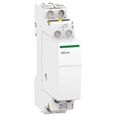 Schneider Electric DIN Rail Power Relay, 24 → 240V ac Coil