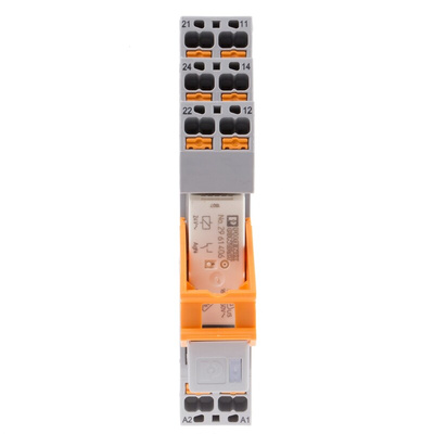 Phoenix Contact DIN Rail Power Relay, 24V ac Coil, 10A Switching Current, SPDT