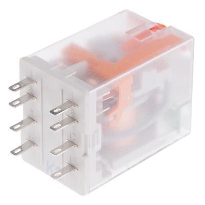Phoenix Contact PCB Mount Power Relay, 230V ac Coil, 12A Switching Current, DPDT