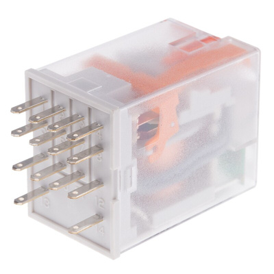 Phoenix Contact PCB Mount Power Relay, 230V ac Coil, 6A Switching Current, 4PDT