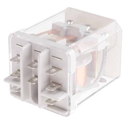 Phoenix Contact PCB Mount Power Relay, 24V dc Coil, 16A Switching Current, 3P-NO