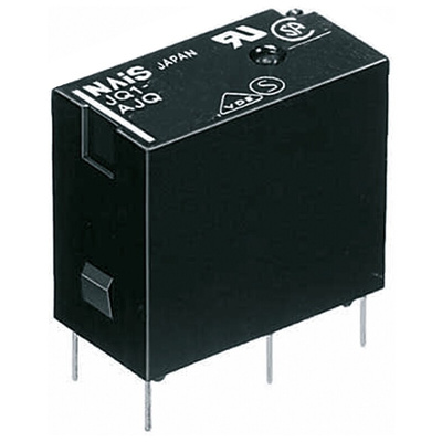 Panasonic PCB Mount Power Relay, 24V dc Coil, 5A Switching Current, SPDT