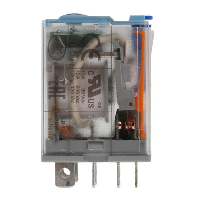 Turck Plug In Power Relay, 24V dc Coil, 10A Switching Current, DPDT