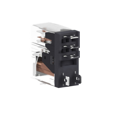 Schneider Electric Plug In Power Relay, 230V ac Coil, 10A Switching Current, SPDT