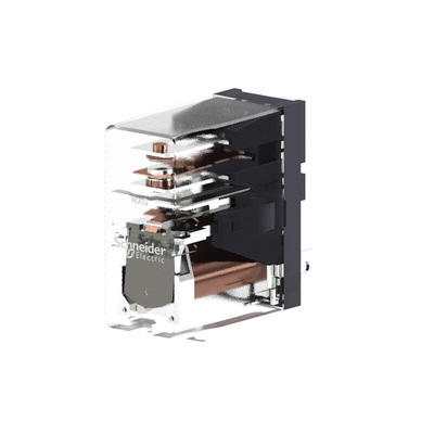 Schneider Electric Plug In Power Relay, 230V ac Coil, 10A Switching Current, SPDT