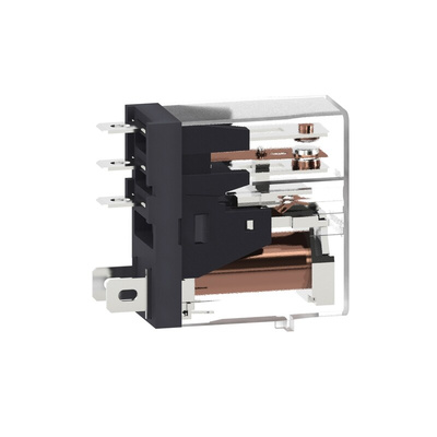 Schneider Electric Plug In Power Relay, 230V ac Coil, 10A Switching Current, SPDT
