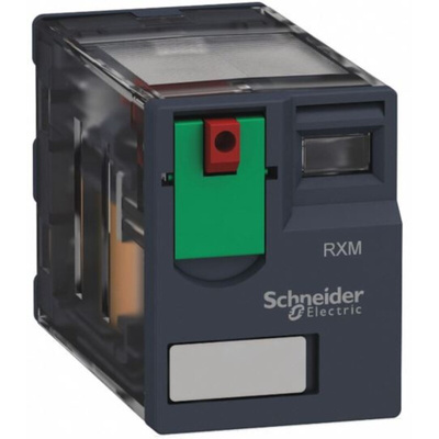 Schneider Electric Plug In Power Relay, 12V dc Coil, 12A Switching Current, DPDT
