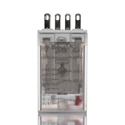 Weidmuller Panel Mount Power Relay, 230V ac Coil, 4PDT