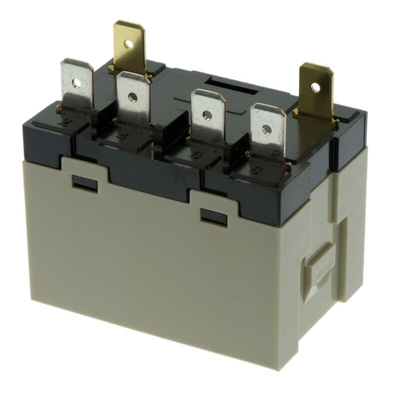 Omron Panel Mount Power Relay, 24V ac Coil, 25A Switching Current, DPST