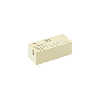 Panasonic DPST Non-Latching Relay PCB Mount, 24V dc Coil, 8 A