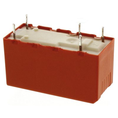 TE Connectivity PCB Mount Power Relay, 5V dc Coil, 12A Switching Current, SPDT