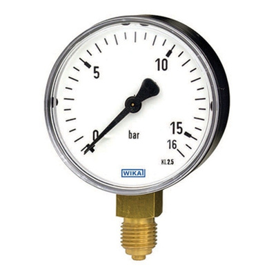 WIKA Bottom Entry Pressure Gauge UKAS Calibration, 4252901