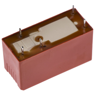TE Connectivity PCB Mount Power Relay, 5V dc Coil, 12A Switching Current, SPDT