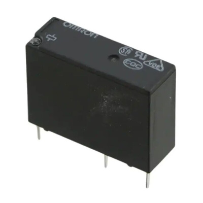 Omron PCB Mount Power Relay, 12V dc Coil, 3A Switching Current, SPST