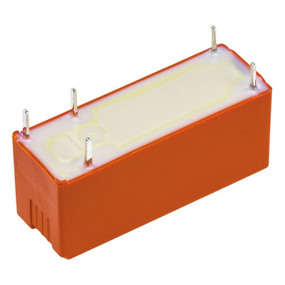 TE Connectivity PCB Mount Power Relay, 5V dc Coil, 8A Switching Current, SPDT