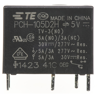 PCH Series Relay,1CO,10A 120ac,5dc 400mW