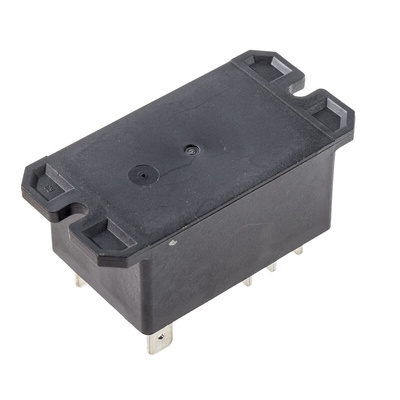 TE Connectivity Flange Mount Power Relay, 24V ac Coil, 30A Switching Current, DPDT