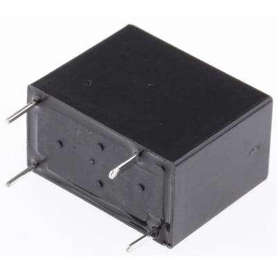 TE Connectivity PCB Mount Power Relay, 5V dc Coil, 10A Switching Current, SPST