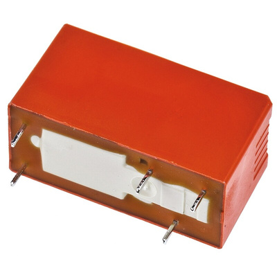 TE Connectivity PCB Mount Power Relay, 24V dc Coil, 10A Switching Current, SPDT