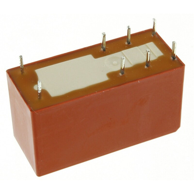 TE Connectivity PCB Mount Power Relay, 12V dc Coil, 16A Switching Current, SPDT