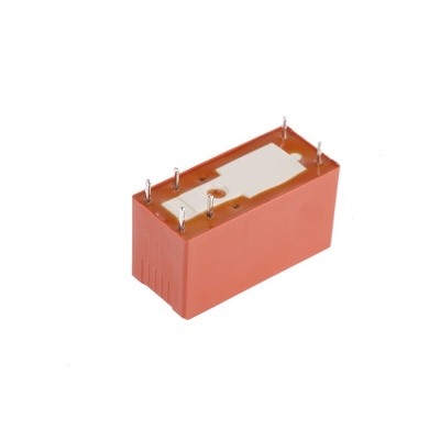 TE Connectivity PCB Mount Power Relay, 12V dc Coil, 16A Switching Current, SPST