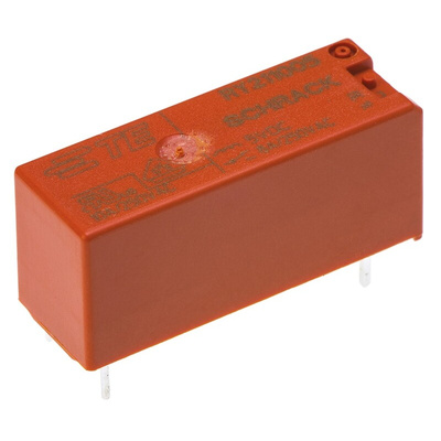TE Connectivity PCB Mount Power Relay, 5V dc Coil, 8A Switching Current, SPDT