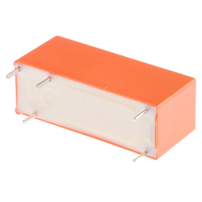 TE Connectivity PCB Mount Power Relay, 24V dc Coil, 8A Switching Current, SPDT