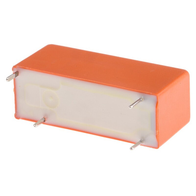 TE Connectivity PCB Mount Power Relay, 5V dc Coil, 8A Switching Current, SPST