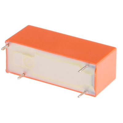 TE Connectivity PCB Mount Power Relay, 24V dc Coil, 8A Switching Current, SPST