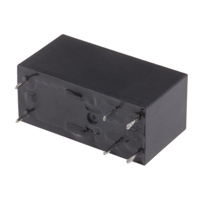 Omron PCB Mount Power Relay, 5V dc Coil, 16A Switching Current, SPST