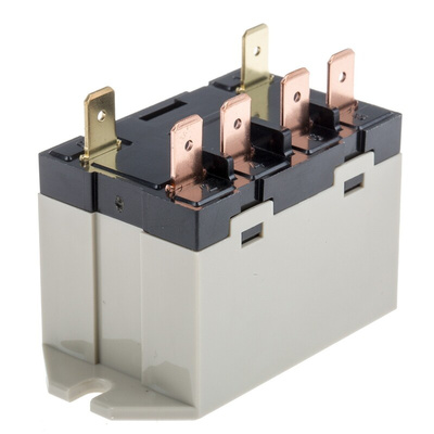 Omron Panel Mount Power Relay, 48V dc Coil, 25A Switching Current, DPST
