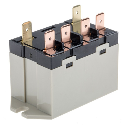 Omron Panel Mount Power Relay, 24V ac Coil, 25A Switching Current, DPST