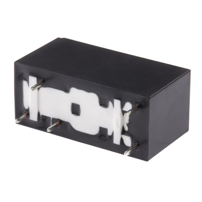 Omron PCB Mount Power Relay, 12V dc Coil, 12A Switching Current, SPDT